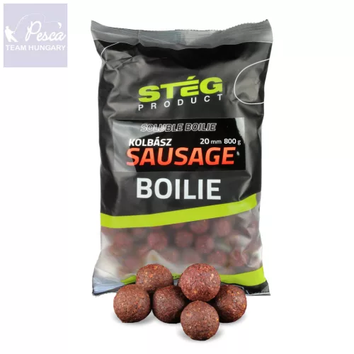 Stég Soluble Boilie 20mm 800g Sausage