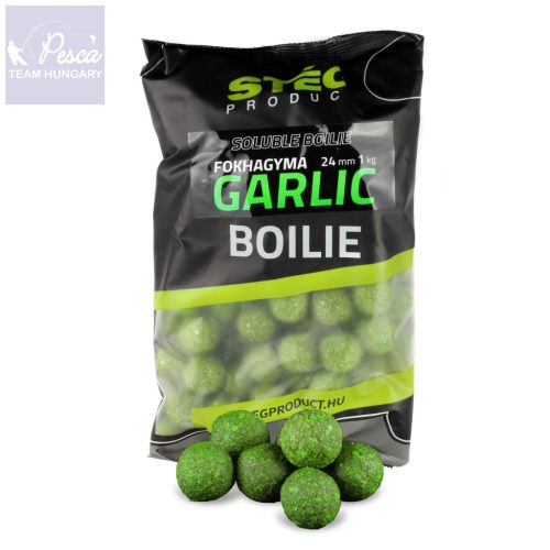 Stég Product Soluble Boilie Garlic 24mm 1kg