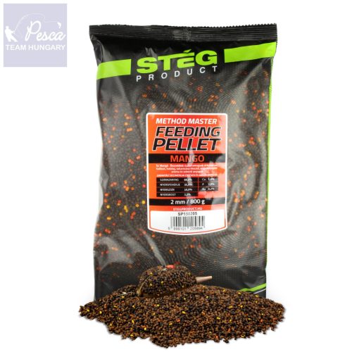 Stég Feeding Pellet 2mm Mango 800gr