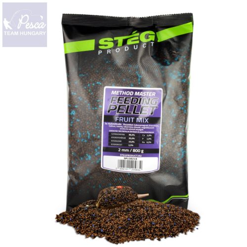 Stég Feeding Pellet 2mm Fruit Mix 800gr