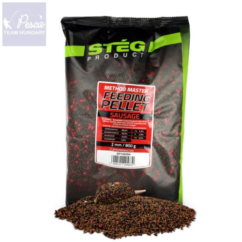 Stég Feeding Pellet 2mm Sausage 800gr