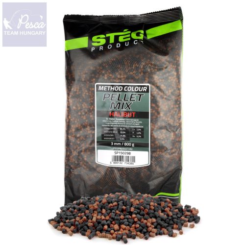 Stég Pellet Mix 800g 3mm Halibut