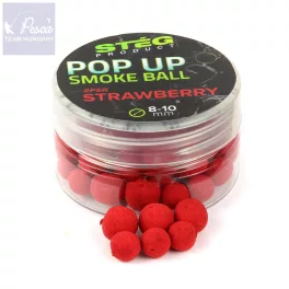 Stég Pop Up Smoke Ball 8-10mm 10g Strawberry