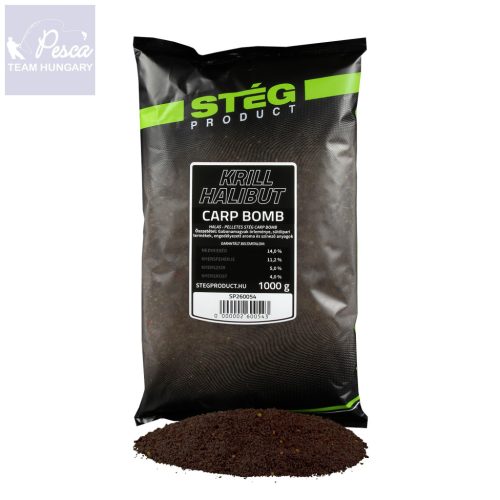 Stég Product Carp Bomb - Krill-Halibut 1kg