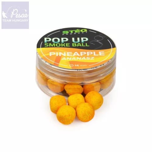 Stég Pop Up Smoke Ball 25g 14mm Pineapple