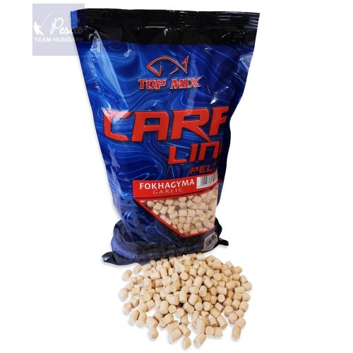 TOP MIX Carp Line etető pellet, Fokhagyma 8mm 800gr