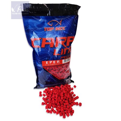 TOP MIX Carp Line etető pellet, Eper 8mm 800gr