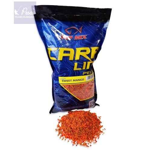 TOP MIX Carp Line Micro etető pellet: Sweet Mango 2,5mm 800gr