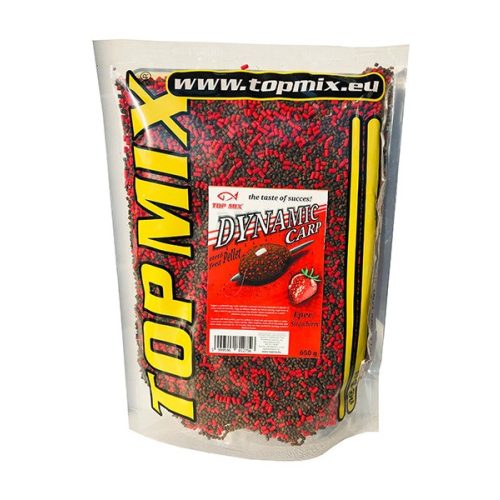 Top Mix Dynamic Carp Etető Pellet Eper 800gr