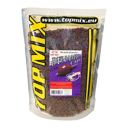 Top Mix Dynamic Carp Etető Pellet Tintahal 800gr