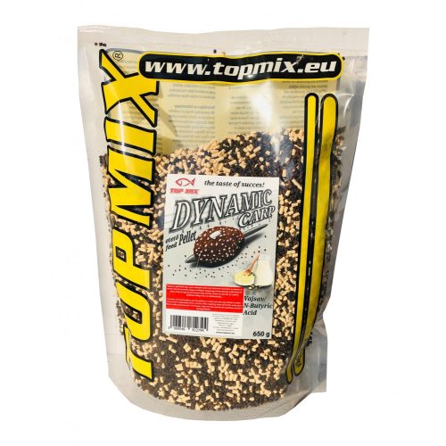 Top Mix Dynamic Carp Etető Pellet Vajsav 800gr