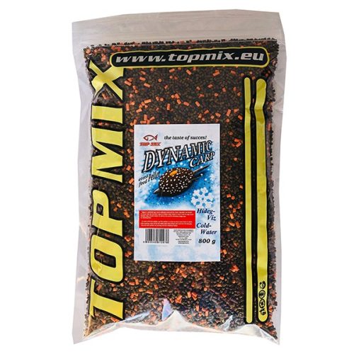 Top Mix Dynamic Carp Etető Pellet Hidegvíz 800gr