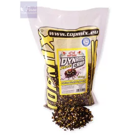  TOP MIX Dynamic Carp etető pellet, Fokhagymás lángos 800gr