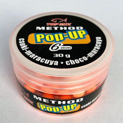 Top Mix Method Pop-up Csoki-Maracuya 6mm 30gr