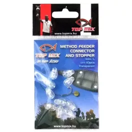 Top Mix Method Feeder Gyorskapocs Fluo Clear L