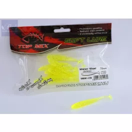 Top Mix Shiner Shad Chartreuse Gumihal 7,6cm