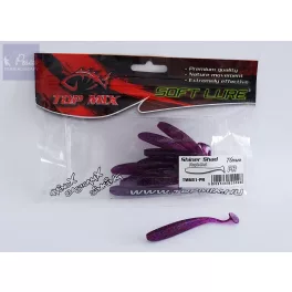 Top Mix Shiner Shad Purple Red Gumihal 7,6cm