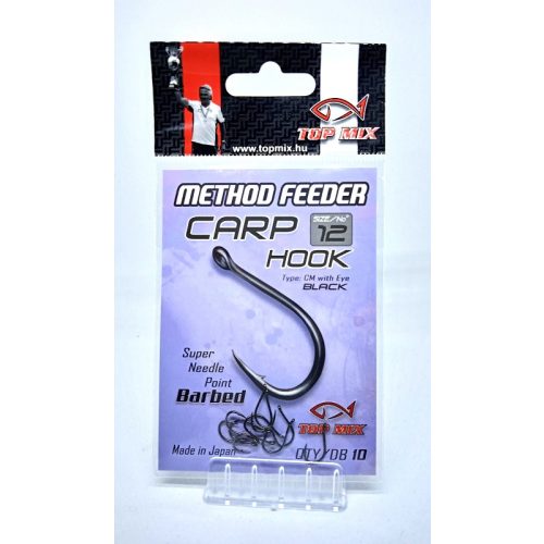 TOP MIX Method Feeder Carp Hook Micro Barbed