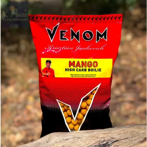Feedermánia Venom High Carb Boilie 14 mm Mango 900gr