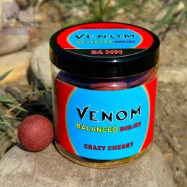 Feedermánia Venom Balanced Boilies Crazy Cherry 24mm