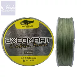   Varga's 8x Combat Catfish Braid Harcsázó Fonott zsinór 375m