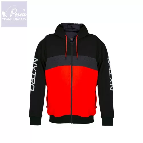 Nytro Zipped Hoody Tri-Color pulóver